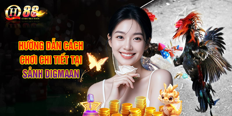 Sảnh Digmaan Tại QH88 | Sân Chơi Đá Gà Trực Tuyến Hấp Dẫn 3 Hướng Dẫn Cách Chơi Chi Tiết Tại Sảnh Digmaan